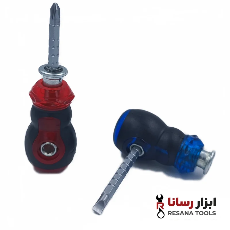 پیچ گوشتی کوتاه دوسو و چهارسو